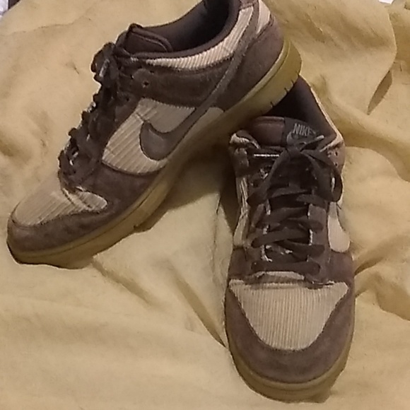 brown nike shoes